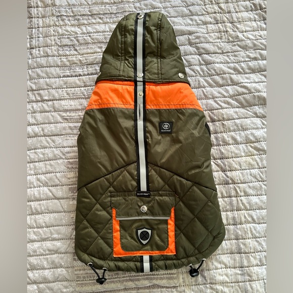 Silver Paw Dog Coat - Picture 3 of 9